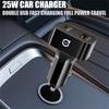 Для Volvo V40 V50 S40 S80 XC60 S60 XC40 V90 XC60 S90 RDESIGN Автомобильное зарядное устройство Выдвижные порты Type C USB Автомобильный быстрый зарядный адаптер