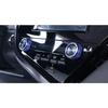 3pc Blue AC Turn Knobs, Engine Push Start Decoration Trim For + Toyota Camry