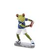Frog Playing Ping Pong Figurine