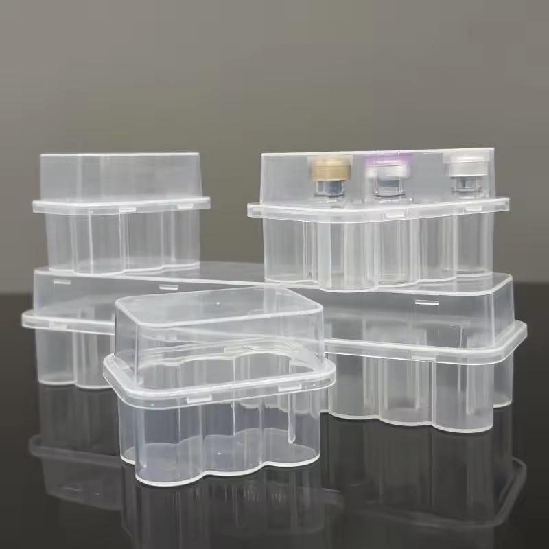 3ML Peptide Storage Box Reliable Vial Organizer for Secure Laboratory Environment