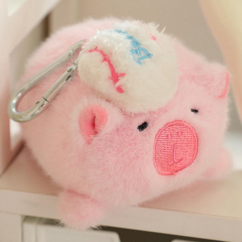 Snot Bear подлинная кукла Capibala плюшевая игрушка спортивная Capybara бейсбольная подвеска уродливая милая кукла защелкивающееся кольцо