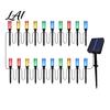 Energy Saving Patio Stake Decorations 10/20Pcs Solar Pathway Lights LED Multicolor Bubble Garden Waterproof Blue Lights for Outdoors Powered Outdoor