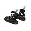 Rick Owens X Dr. Martens Gryphon Strap RO Roman Sandals Women Sandals Black 27031001