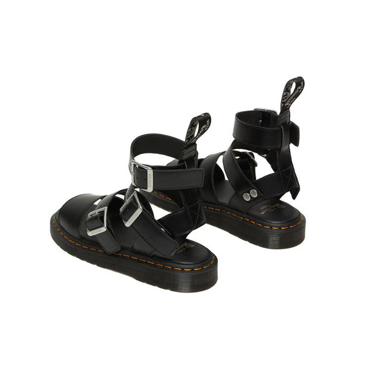 Rick Owens X Dr. Martens Gryphon Strap RO Roman Sandals Women Sandals Black 27031001