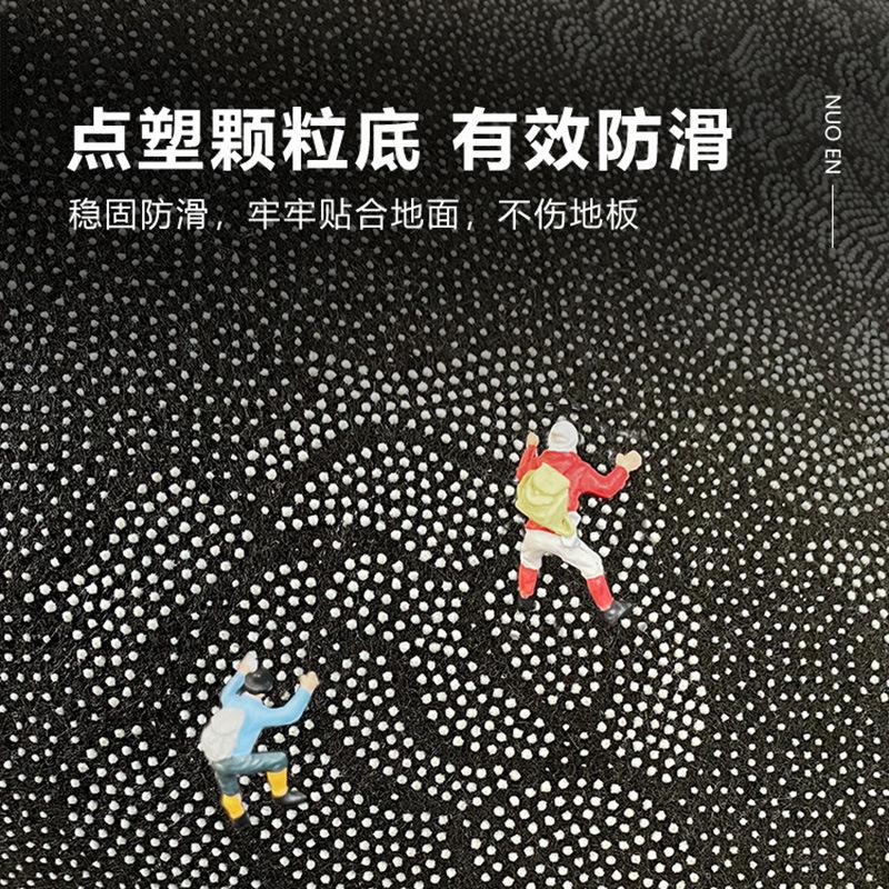 Fashion Modern Living Room Carpet Kitchen Mat Home Entrance Doormat Bedroom Decor Carpets Hallway Black Grey Anti-Slip Floor Mat