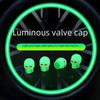 Luminous Skull Tire Valve Cap for Car and Motorcycle