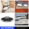 New 300×105mm Boat Porthole Window with Switch Handle Internal Opening Tempered Glass UV Resistant Waterproof for Marine Yacht