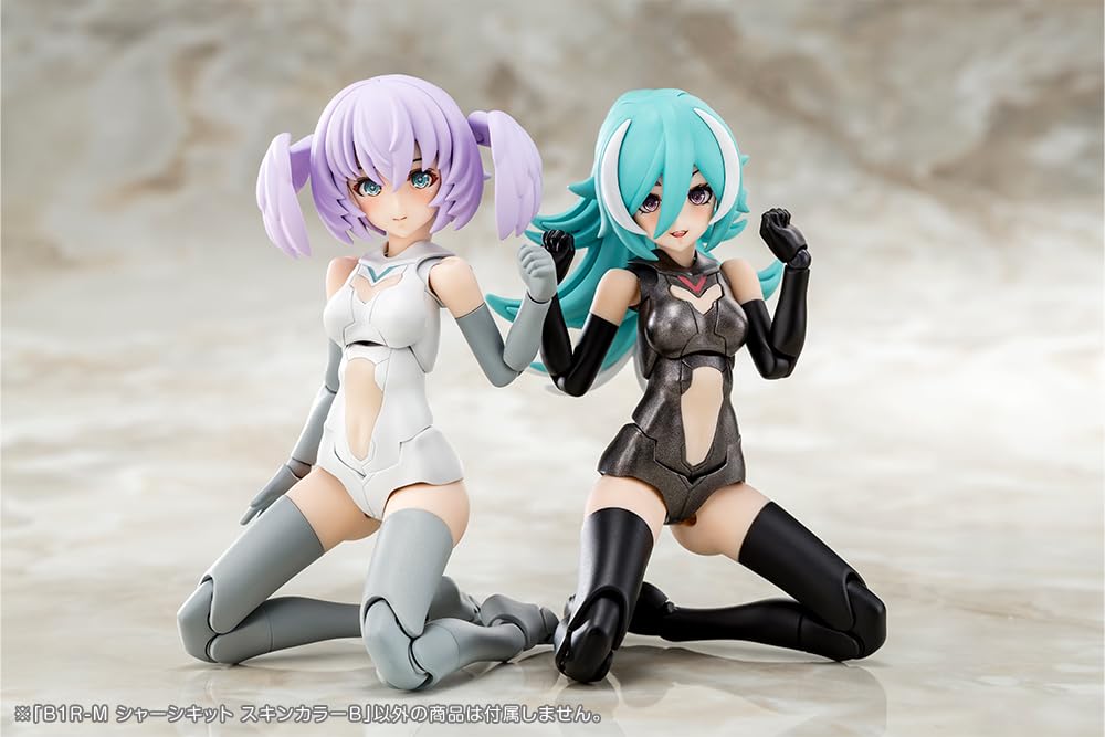 Kotobukiya Megami Device Шасси Телесный цвет Примерно 160 мм Масштаб Пластиковая модель B1R-M Набор, B, Высокий, 1/1