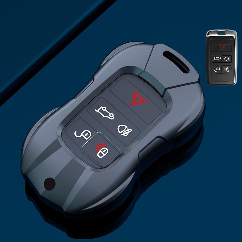 Подходит для брелока-чехла для ключей автомобиля Jaguar XFL XEL FPACE XJL FTYPE Epace Ipace Xe Оболочка для ключа Чехол для ключа Пряжка для брелока Женский