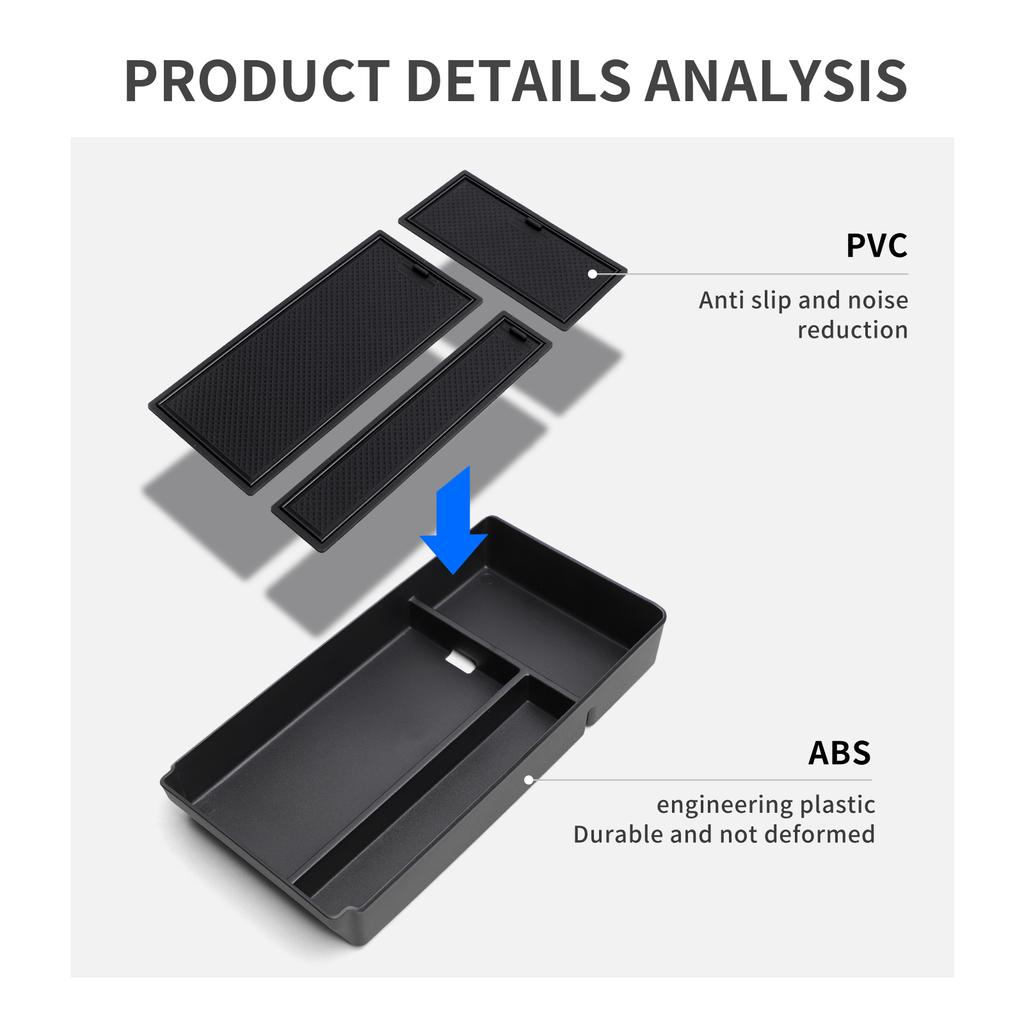Для Benz G350 G400 G500 G63 AMG 2019 - 2025 Центральный подлокотник Ящик для хранения Лоток Органайзер Аксессуары Уборка