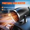 12V/24V Car Heater And Defroster 2-in-1 Portable Air Heater for Windshield Demisting Fast Heating