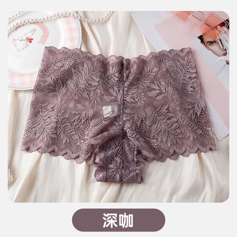 Европейское и американское сексуальное кружевное нижнее белье женское удобное и дышащее бесшовное женское нижнее белье с низкой посадкой большого размера