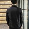 2023 Men Winter New Leather Jackets Autumn Winter Fur Coat with Fleece Male Warm Fur Pu Jacket Biker Warm Leather Jackets S-4Xl