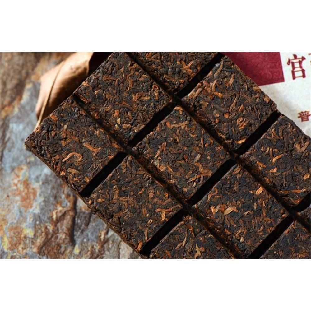 Юньнаньский Шу Пуэр Кирпич 80г Здоровый Вкусный