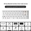 Компактная беспроводная механическая игровая клавиатура Bluetooth