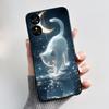 Casing For TCL 40 Nxtpaper 4G / TCL 50 SE Phone Case Aesthetic Cute Cat Astronaut Black Soft Silicone Case Shockproof Back Cover