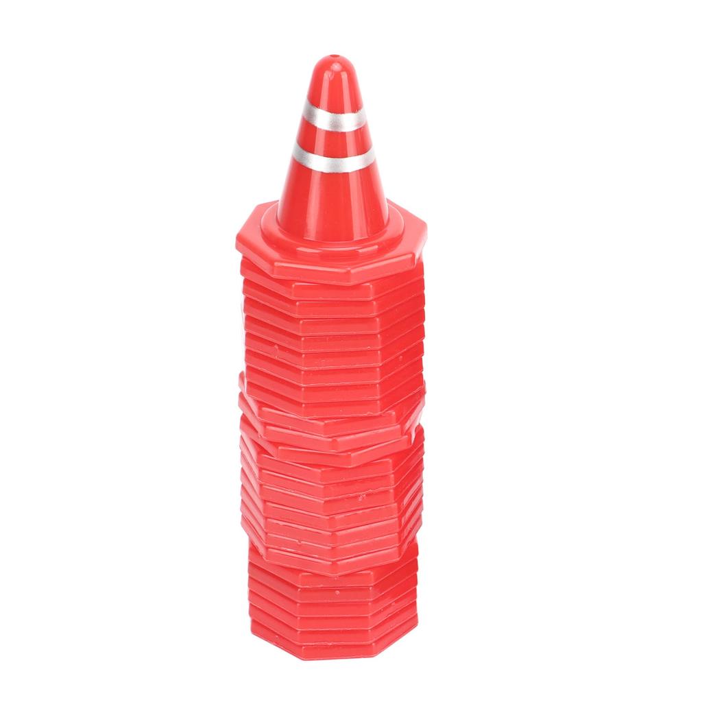 50Pcs Mini Traffic Cone Toys Miniature Traffic Cones for Kids Children RC Remote Control Car Football Training