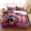 3D-принт Hazbin Moxxie Hotel Постельное белье Пододеяльник Постельный комплект Одеяло Наволочка Одеяло King Queen Size Мальчики Взрослые