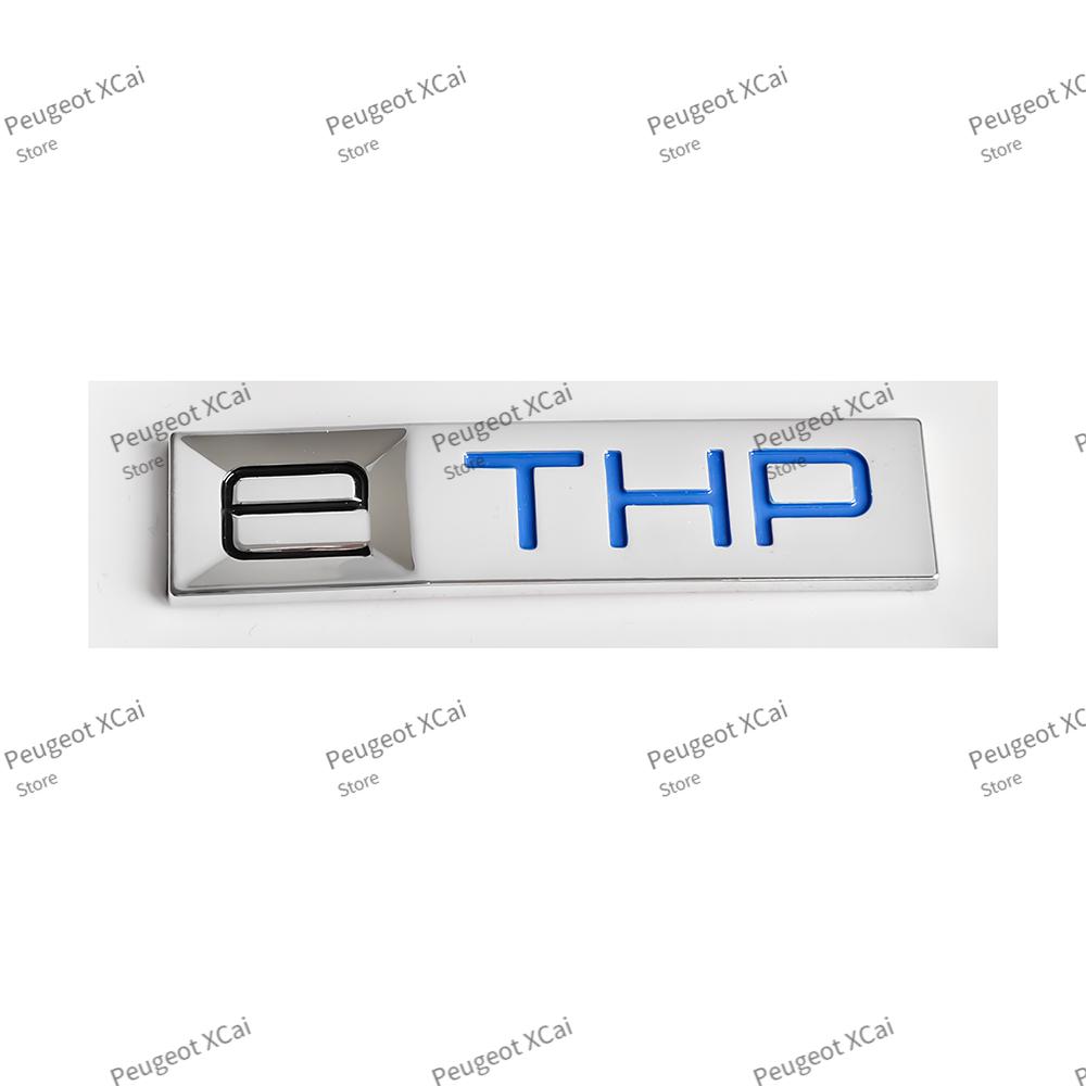 3D ABS 350THP 380THP e THP Car Trunk Rear Self-stick Emblem for Peugeot 308 408 2008 3008 407 207 4007 4008 5008 car accessories
