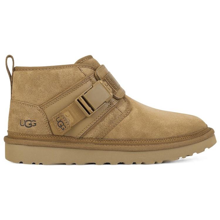UGG Кепка-снепбэк Neumel с флисовой подкладкой, коричневая, мужская 1118570-CHE