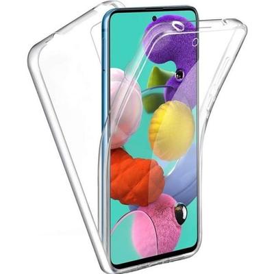Чехол для Samsung Galaxy A51 - Чехол-бампер из силикона TPU, прозрачный, полноразмерный, мягкая защита, 2 части (передняя и задняя), Phonillico®
