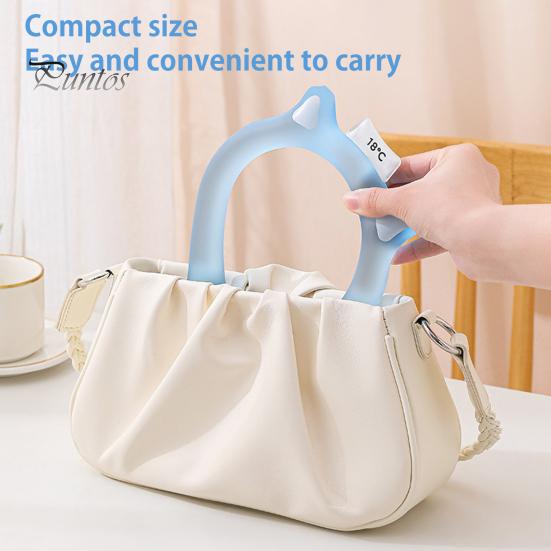 Летняя охлаждающая трубка для шеи Носимый охладитель для шеи Легкое многоразовое ледяное кольцо На открытом воздухе Предотвращение теплового удара Портативный воротник с обертыванием на шею