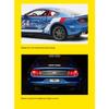 Масштаб 1/34 Ford Mustang GT2018 Металлическая модель автомобиля Коллекционные игрушки для взрослых Модель гоночного автомобиля Украшение