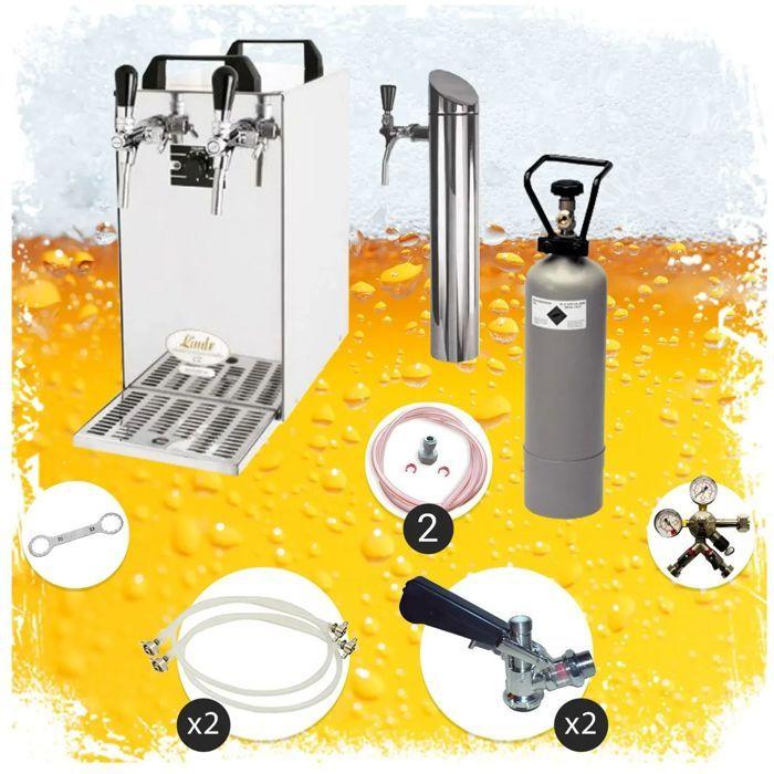 Ensemble complet - Tireuse a biere - Kontakt 40 machine a biere, pompe a biere 2 lignes, 50 l/h - Type A, Type M