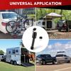 BOYISEN Trailer Hitch Pin Lock - 2" Locking Receiver Hitch Pin For Class III/IV Hitches With 5/8" Pin, Receiver Hitch Locking Pin With 2 Keys, Easy
