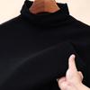 Hengyuanxiang Men's Double-Sided German Velvet Wool Turtleneck Base Layer
