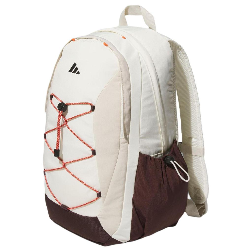 Adidas Recycled Polyamide Backpack Regular Unisex Jade White & Bauxite Brown & Dark Gray Brown JW1652