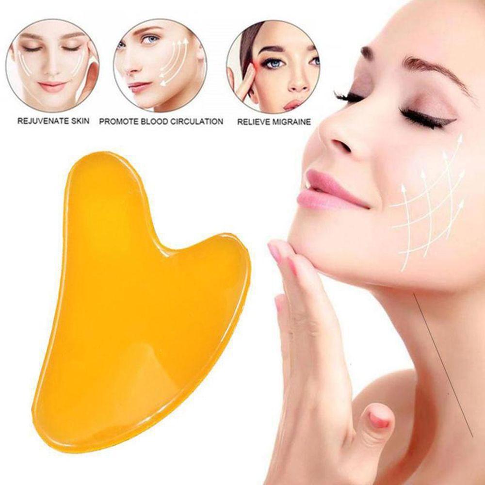 Slimming Skin Care Tool Face Lift Acupuncture Body Massager Beeswax Scraper Guasha Board Scraping