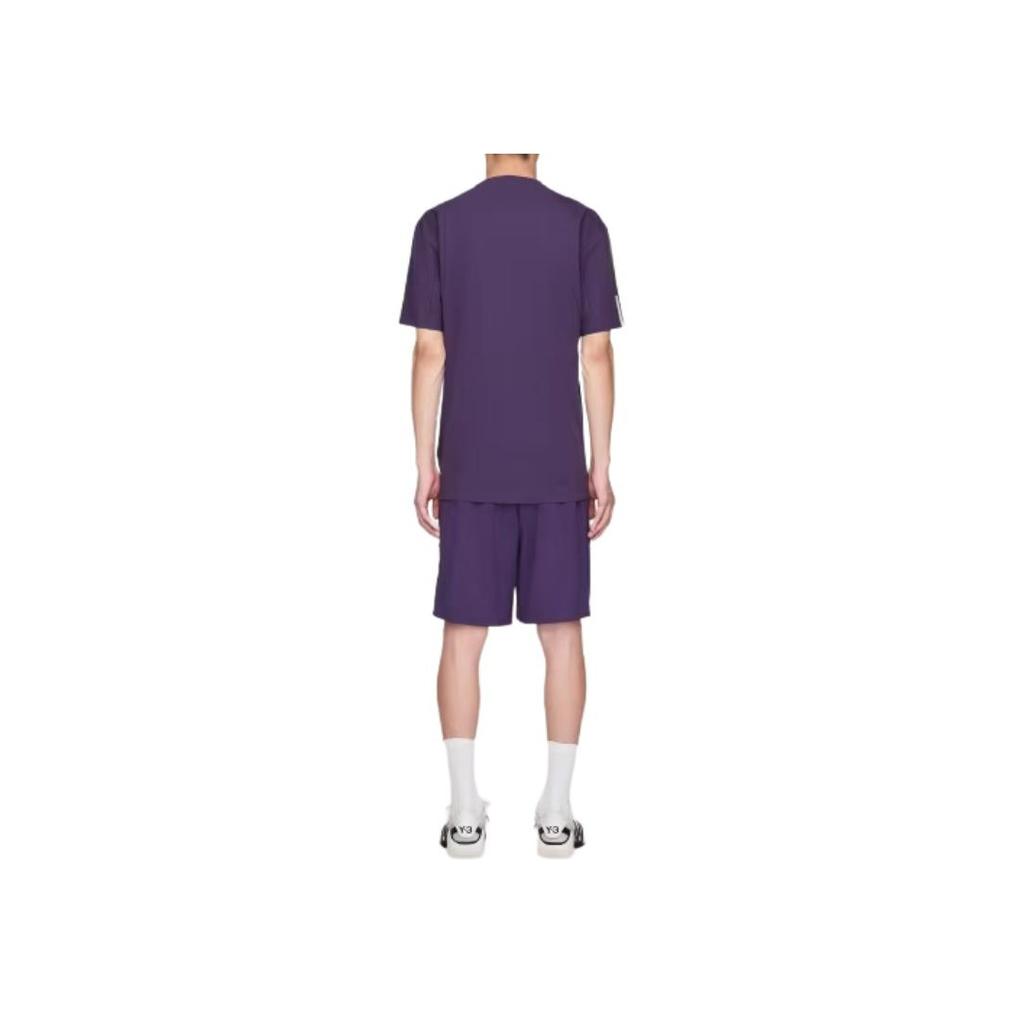 Y-3 FW25 Tennis Series Side Slit Logo Comfortable Casual Shorts Men Shorts JN2996