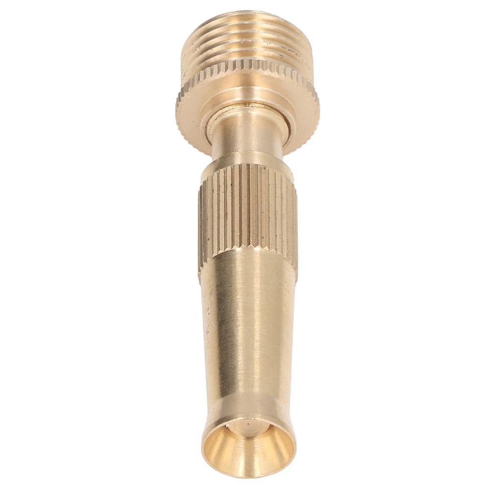 2PCS G1/2 Male Thread Jet Nozzle Copper Hose Nozzle Durable Garden Hose Nozzle Attachment Car Wash