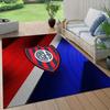 San Lorenzo de Almagro2 Flannel Pattern Square Carpet,Area Rug,Carpet Rug for Living Room Bedroom Sofa Playroom Decor,Non-slip Floor Mat