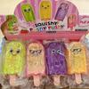 Блестящий Мультяшный Мальтозный Эскимо Squishy, Медленно Поднимающаяся Грязь, Мягкая Текстура, Форма Палочки от Мороженого, Летний Эстетичный Игрушка-Антистресс для Стола