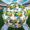 Custom Name Personalized Geometry Dash Print Size 5 Soccer Ball Training & Match Football, for Team, Kicking, Gift for Football