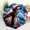 Future Warrior: Alita's Battle Folding umbrella Suitable for all seasons travel printing travel Umbrella