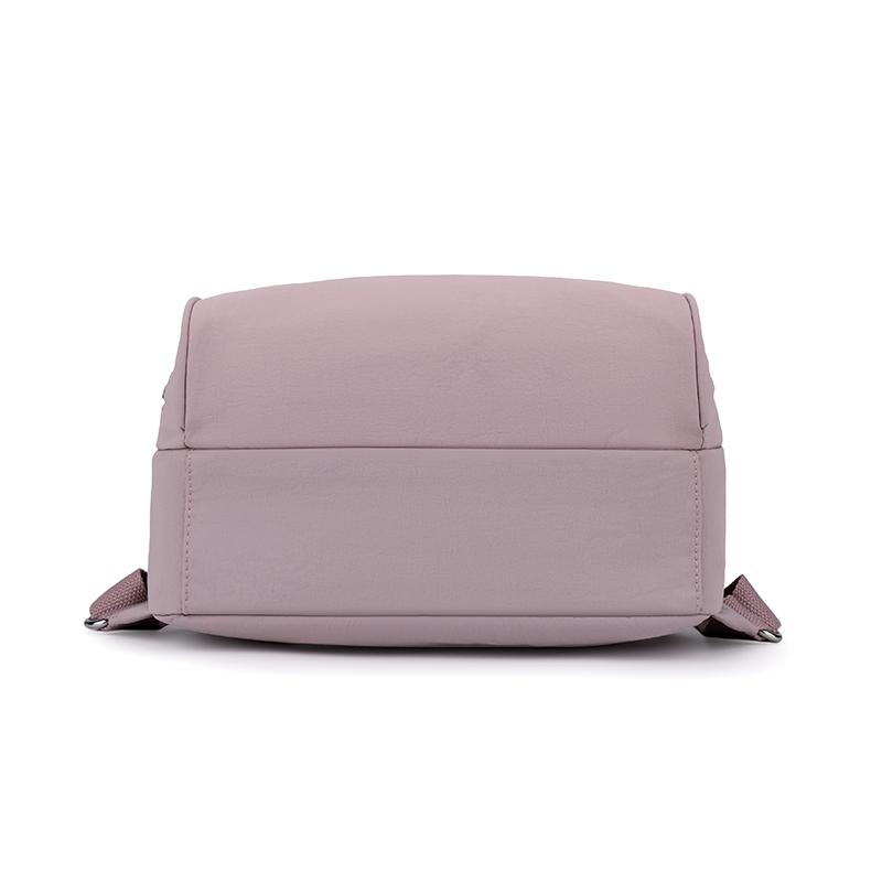 Однотонный женский рюкзак большой вместимости, дорожный рюкзак, легкая нейлоновая сумка