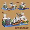 Plastic Blocks Corsair Boat Building Bricks Cruise Ship Flying Dutchman Black Pearl Brinquedo Education Toy Boy Gift Man Present