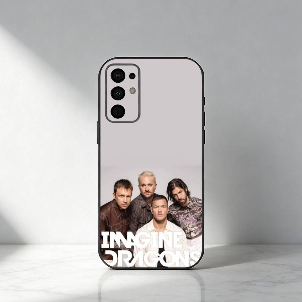 Чехол для телефона с принтом BAND I-Imagine D-Dragon-s для Samsung S25,S24,S21,S22,S23,S30,Ultra,S20,Plus,Fe,Note,5G Черный