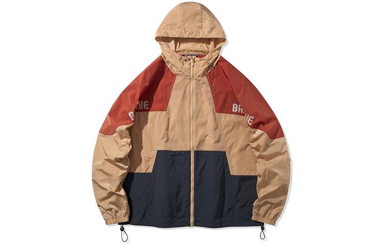 Men's Li-Ning BADFIVE Jackets Men's Taupe Hooded Moderate Other