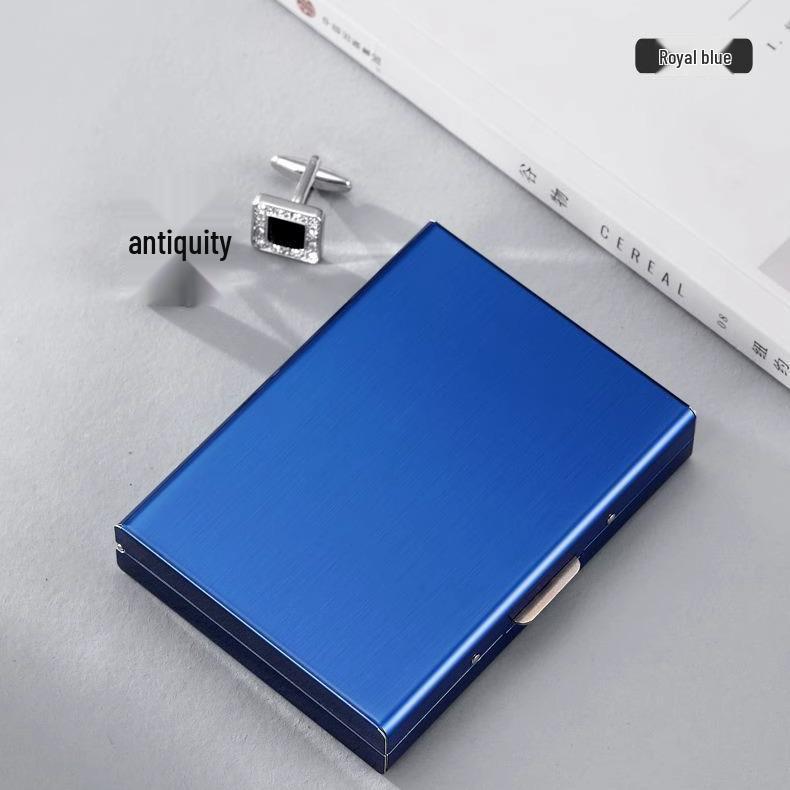 Премиальный держатель для карт из нержавеющей стали с RFID-защитой для мужчин и женщин