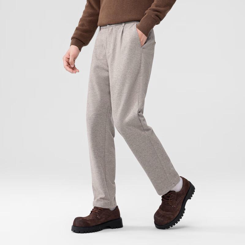 Fengxiao Men's Autumn/Winter Loose Straight-Leg Casual Pants