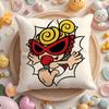 Japan Fashion HHysteric MMini Cushion Cover Plush Fabric Soft DoubleSided Printed Sofa Warm Winter Home Gift Pillow Cover