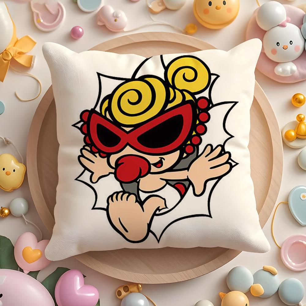 Japan Fashion HHysteric MMini Cushion Cover Plush Fabric Soft DoubleSided Printed Sofa Warm Winter Home Gift Pillow Cover