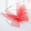 1PC Iridescent Butterfly Wall Decor Shop Window Display Art Butterfly Ornaments 3D Simulation 50cm