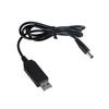 USB 5V2A на 6V DC 5.5x2.1mm Кабель питания для электроники на батарейках Шнур питания 5.5x2.1mm