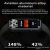 NORTH EDGE H5 Смарт-часы Монитор артериального давления и температуры тела Bluetooth-совместимый женский спортивный фитнес-трекер с функцией вызова