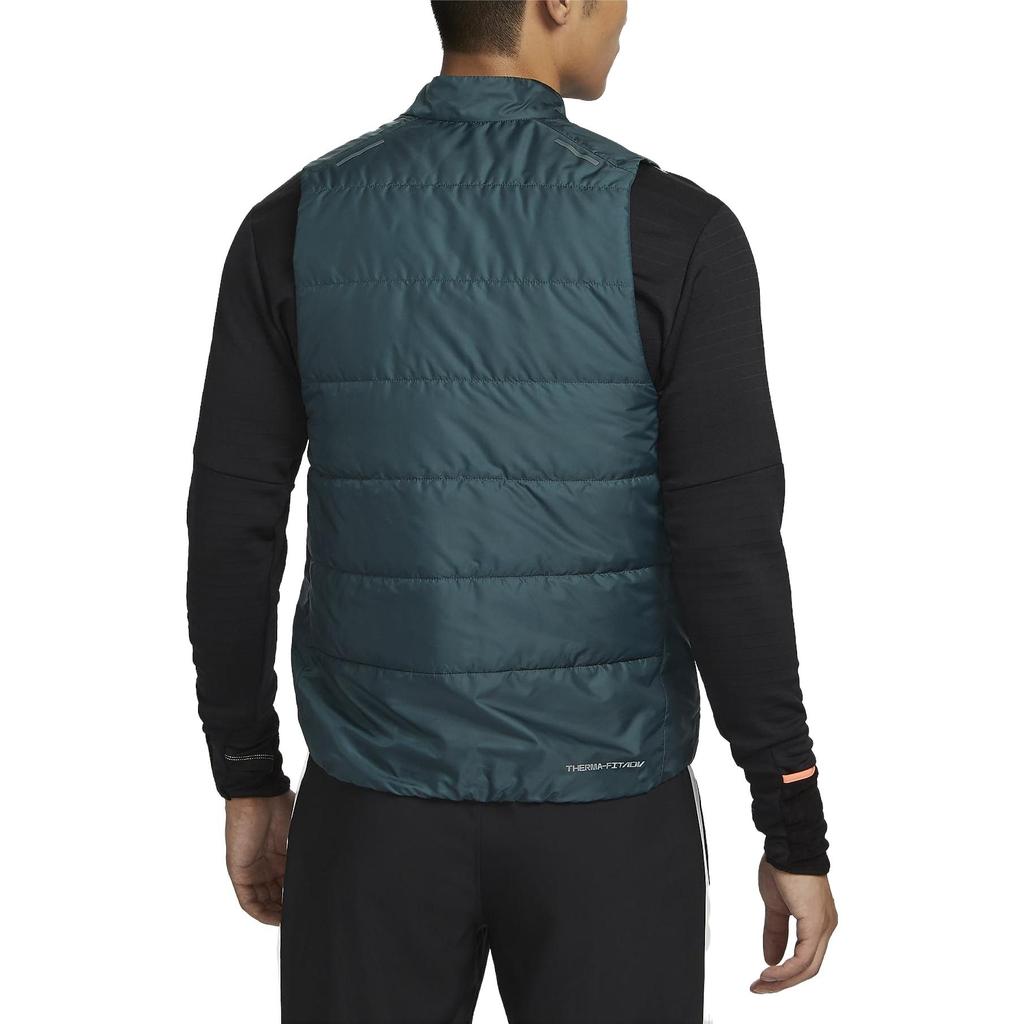Nike Жилет для бега с утеплителем Therma-FIT ADV Repel Down Азиатский размер S 'Темно-зеленый' Мужской FB7543-328